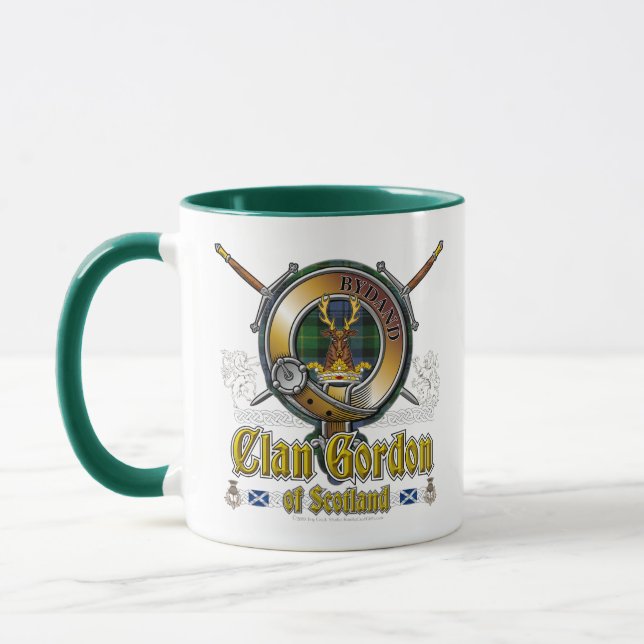 Mug Badge Gordon Clan (Gauche)