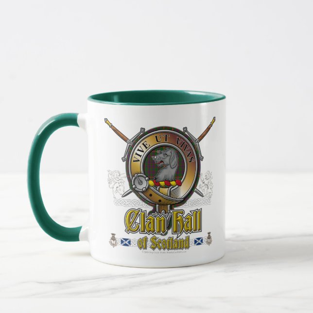 Mug Badge Hall Clan (Gauche)