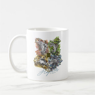 Mug Badge HOGWARTS™ Floral Graphic