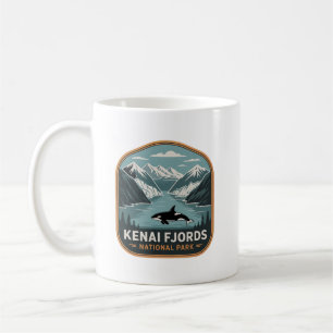 Mug Badge Orque du Parc national des fjords de Kenai