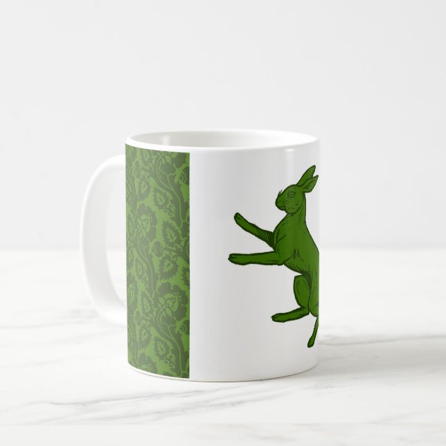 Mug Badge Populace du canton de Brokenbridge (Devant gauche)