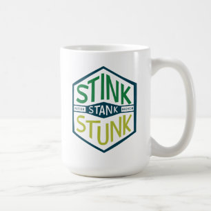 Mug Badge Stink Stank Stunk