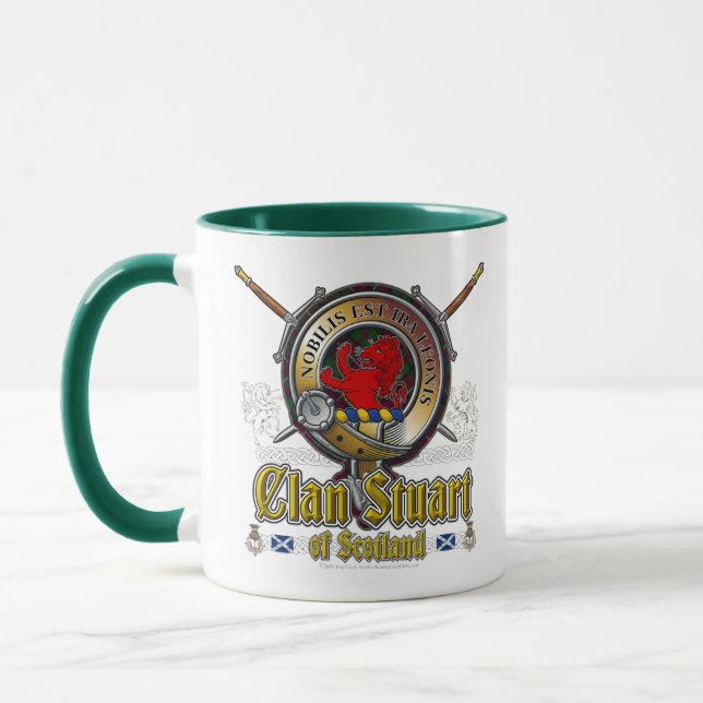 Mug Badge Stuart Clan (Gauche)