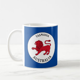 Mug Badge Tasmanie (Australie)