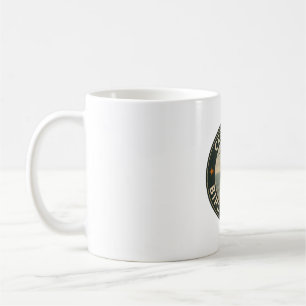 Mug Badge Vintage Avocet américain