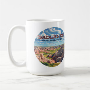 Mug Badlands National Park South Dakota Landcape