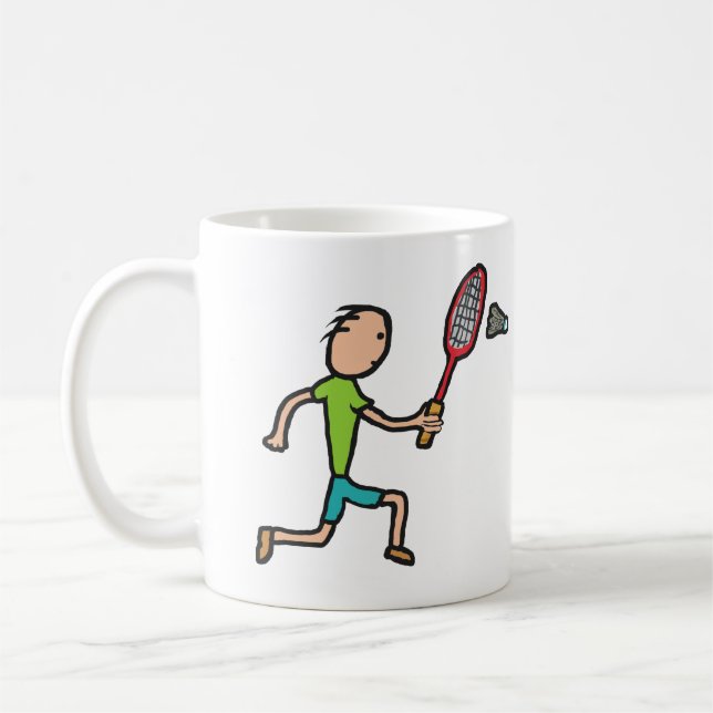 Mug Badminton (Gauche)