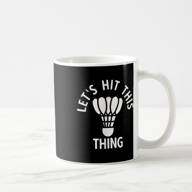 Mug Badminton 1  (Droite)