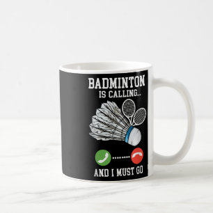 Mug Badminton Appelle, Birdie Citation