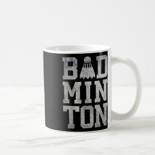 Mug Badminton Birdies Navette Les Joueurs De Badminton