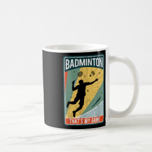 Mug Badminton Comment Je Roule Vintage Que Mon Jeu