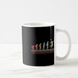 Mug Badminton Drôle Style Rétro Vintage Évolution De M