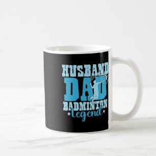 Mug Badminton Legends Retro Shuttle Hommes's Badminto
