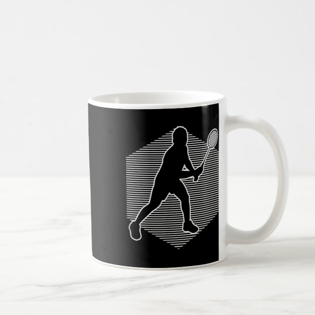 Mug Badminton Squash Femmes Navette Hommes  (Droite)