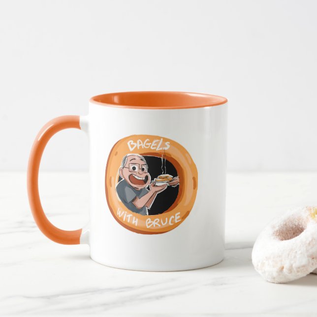 Mug Bagages avec Bruce (Avec donut)