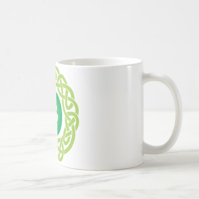 Mug Bague CELTIC avec SHAMROCK (Droite)