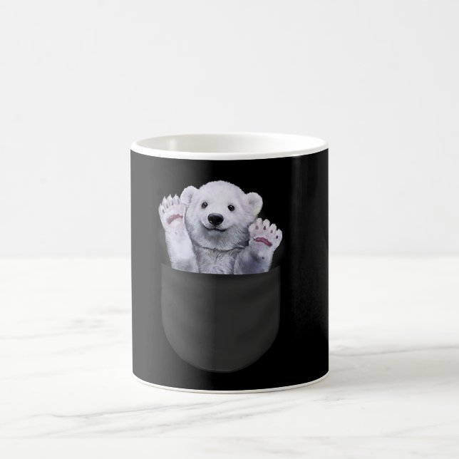 Mug Bague D'Ours Polaire De L'Ours De Poche Lover (Centre)