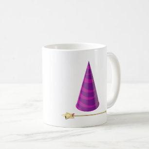 Mug Baguette magique et casquette à cône
