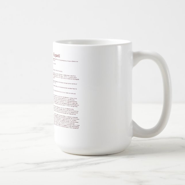 Mug Bagwell (signification) (Droite)