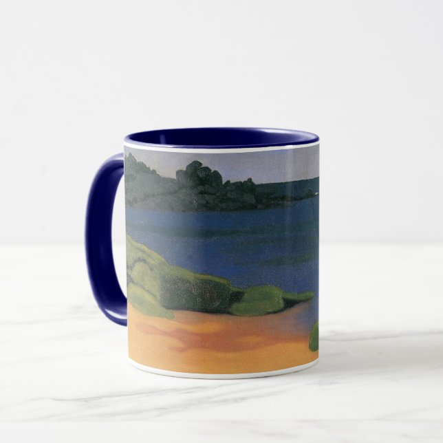 Mug Baie de Tregastel par Felix Vallotton, Art (Devant gauche)