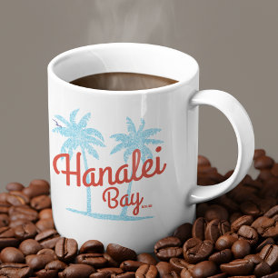 Mug Baie d'Hanalei sur l'île de Kauai, Hawaï