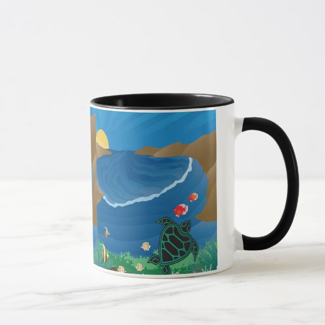 Mug Baie Hawaï de Hanauma (Droite)
