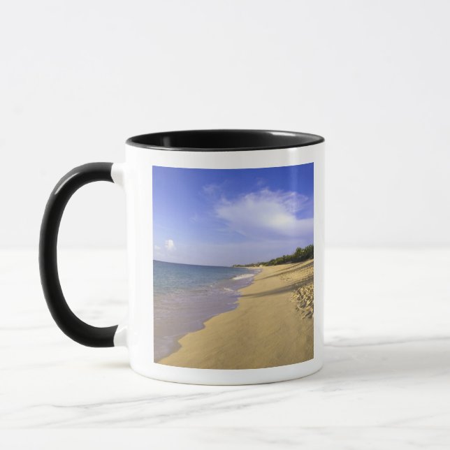 Mug Baie Longue Long Bay Beach, St Martin, (Gauche)
