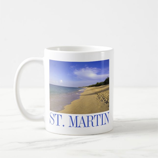 Mug Baie Longue Long Bay Beach, St. Martin (Gauche)