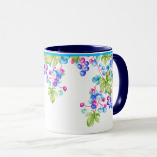 Mug Baies de porcelaine sur une Musique Combo