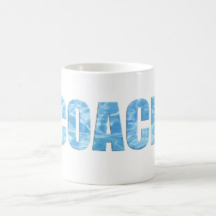Mug Baignade Coach Piscine d'eau nage et plongée Coach