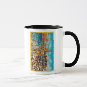 Mug Baignade dans le lagon, Long Beach