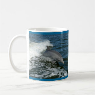 Mug Baignade dauphin dans la boue marine