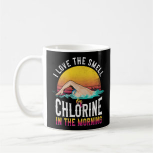 Mug Baignade Nage J'Aime L'Odeur Du Chlorin
