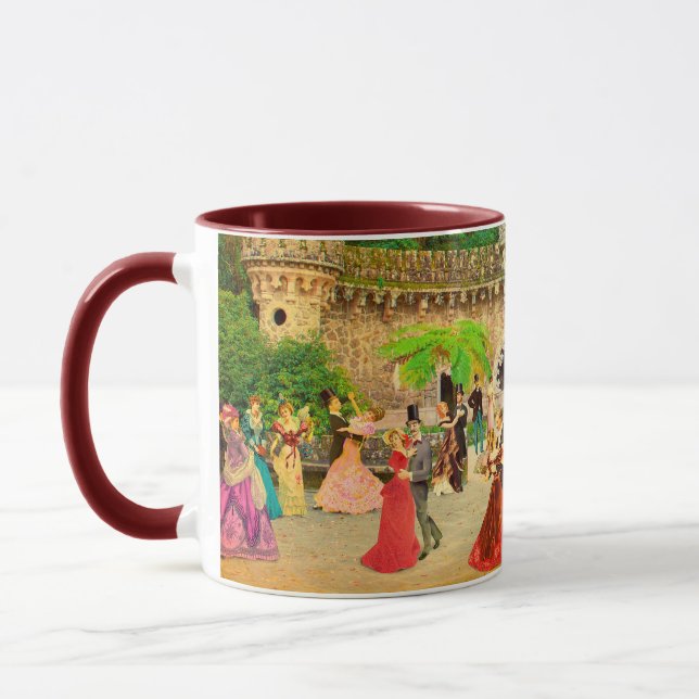 Mug Bailando vals en la Quinta da Regaleira (Portugal) (Gauche)