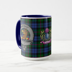 Mug Baird Clan Badge & Tartan
