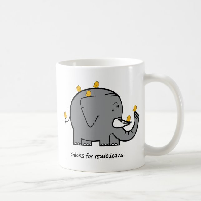 Mug baise pour les républicains (Droite)