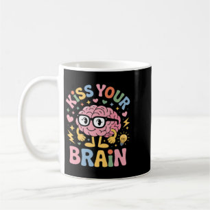 Mug Baiser de professeur cerveau élève mignon drôle re