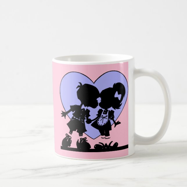 Mug Baiser Rétro (Droite)