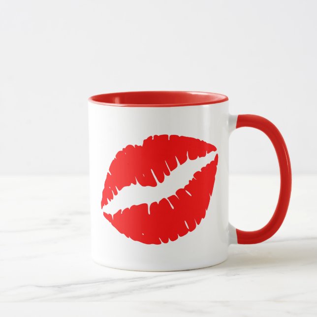 Mug Baiser rouge (Droite)