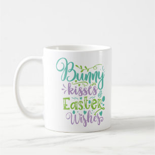 Mug Baisers De Bunny Et Voeux De Pâques
