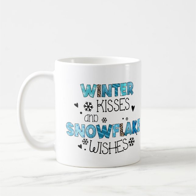 Mug Baisers D'Hiver Et Flammes De Neige (Gauche)