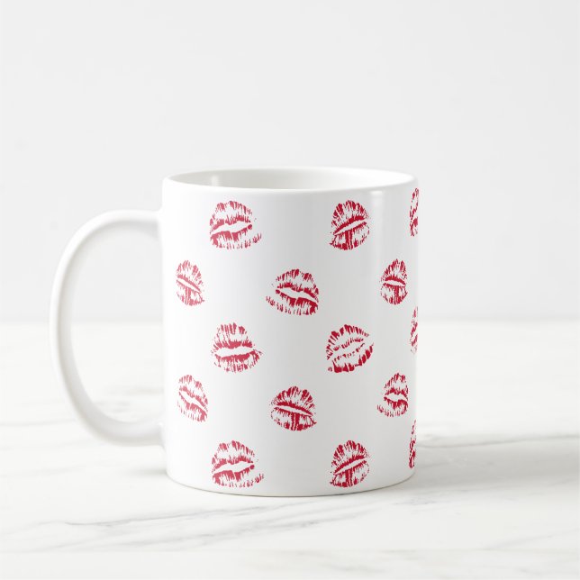 Mug Baisers rouges (Gauche)