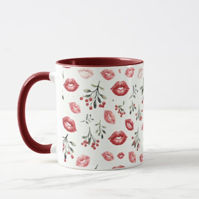 Mug Baisers sous le gui (Gauche)