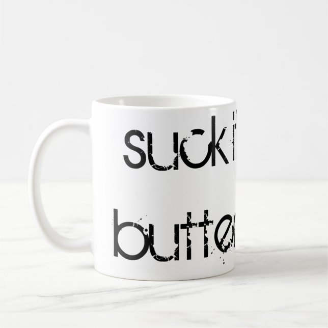 Mug "Baisez-le, Beurre ! (Gauche)