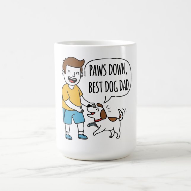Mug Baisse, Fête des pères du meilleur chien papa (Centre)