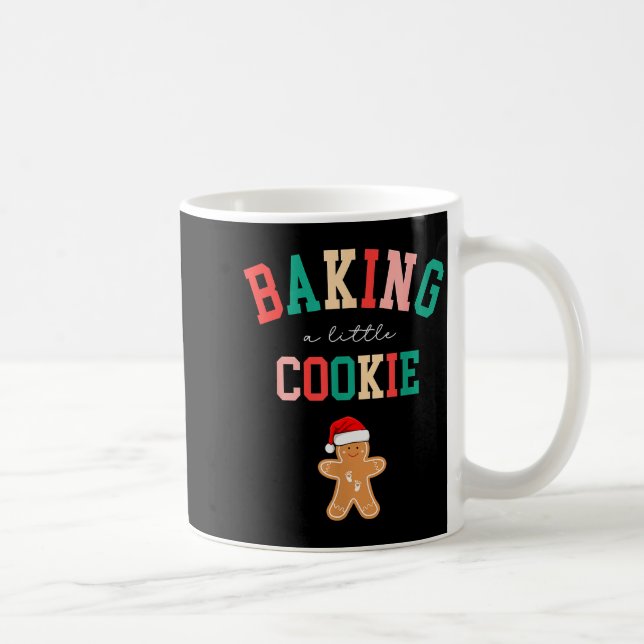 Mug Baking A Little Cookie Cute Christmas Pregnancy An (Droite)