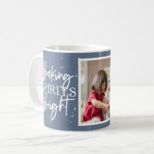 Mug Baking Spiritueux Bleu Clair Photo de vacances