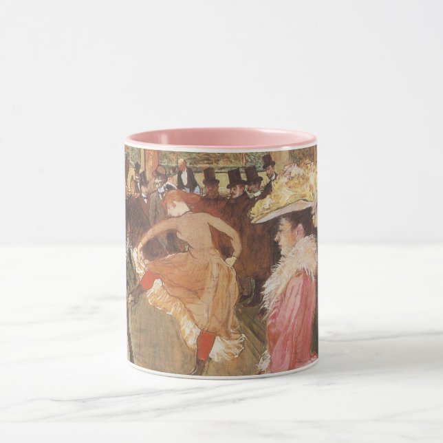 Mug Bal au Cabaret by Toulouse Lautrec (Centre)