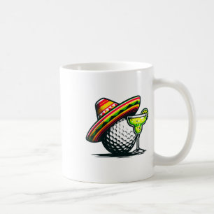 Mug Bal De Golf Cinco De Mayo Avec Sombrero Et Margari