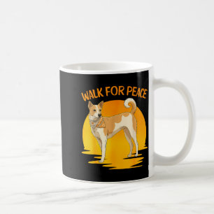 Mug Balade artistique Paix Aloka Chien Minimaliste